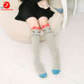 wholesale cartoon animal Thigh Knee High Cotton Teen Girl Socks